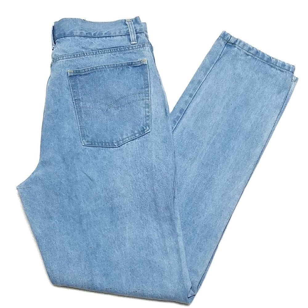 VINTAGE 90s Bugle Boy Stone Wash High Rise Jeans